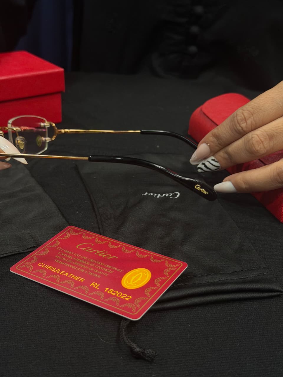 Cartier 1:1 Super Premium Grade in Titanium Eyewear Glasses