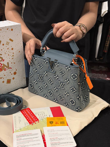 Louis Vuitton Capucines Bag with Box