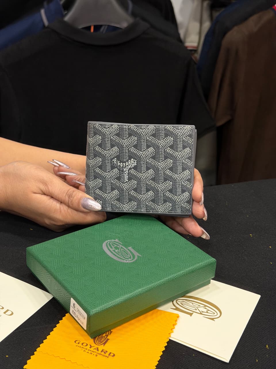 Goyard Short Wallet - Grey