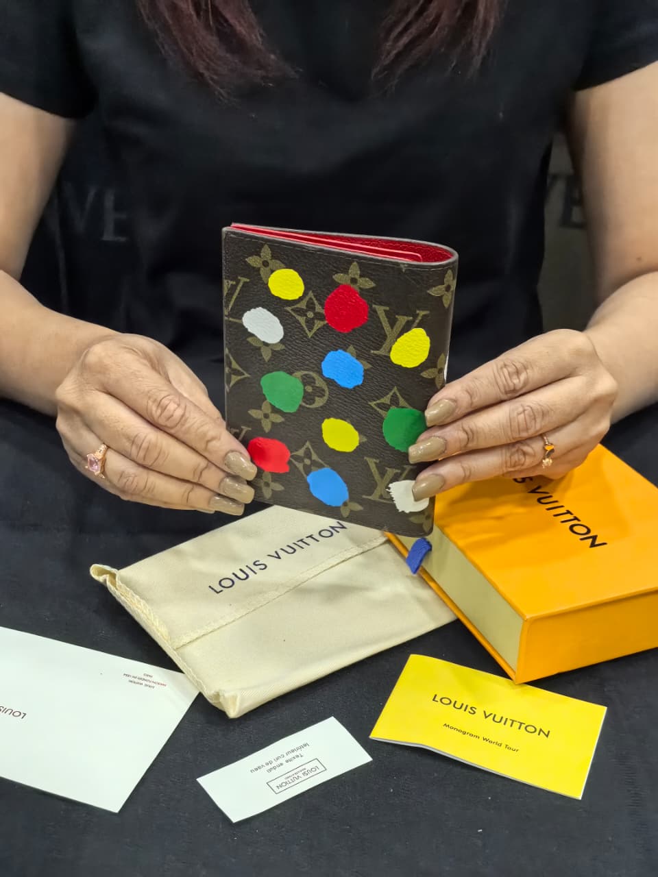 Louis Vuitton Passport wallet with box