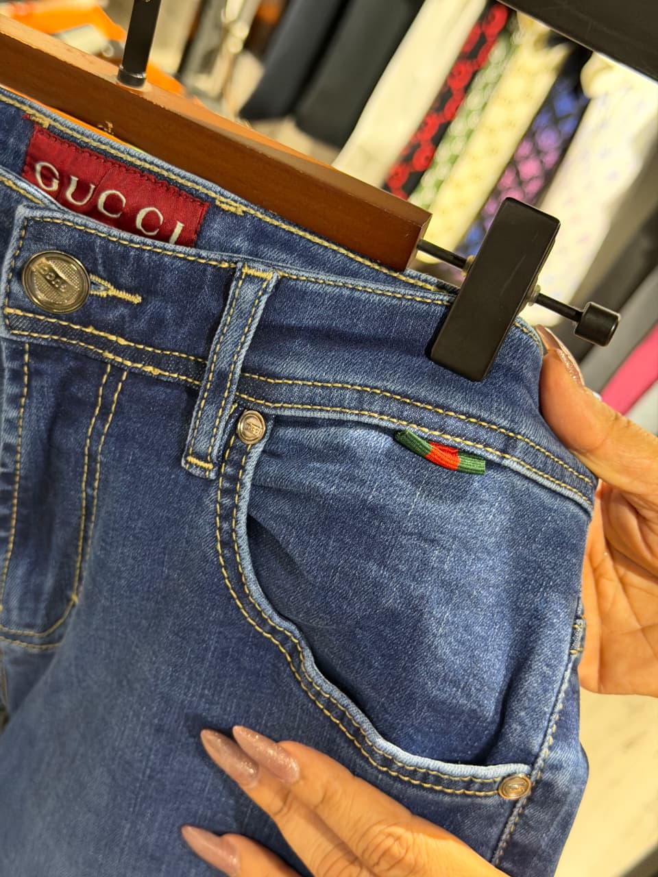 Gucci 1:1 Super Premium Grade Denim Jeans