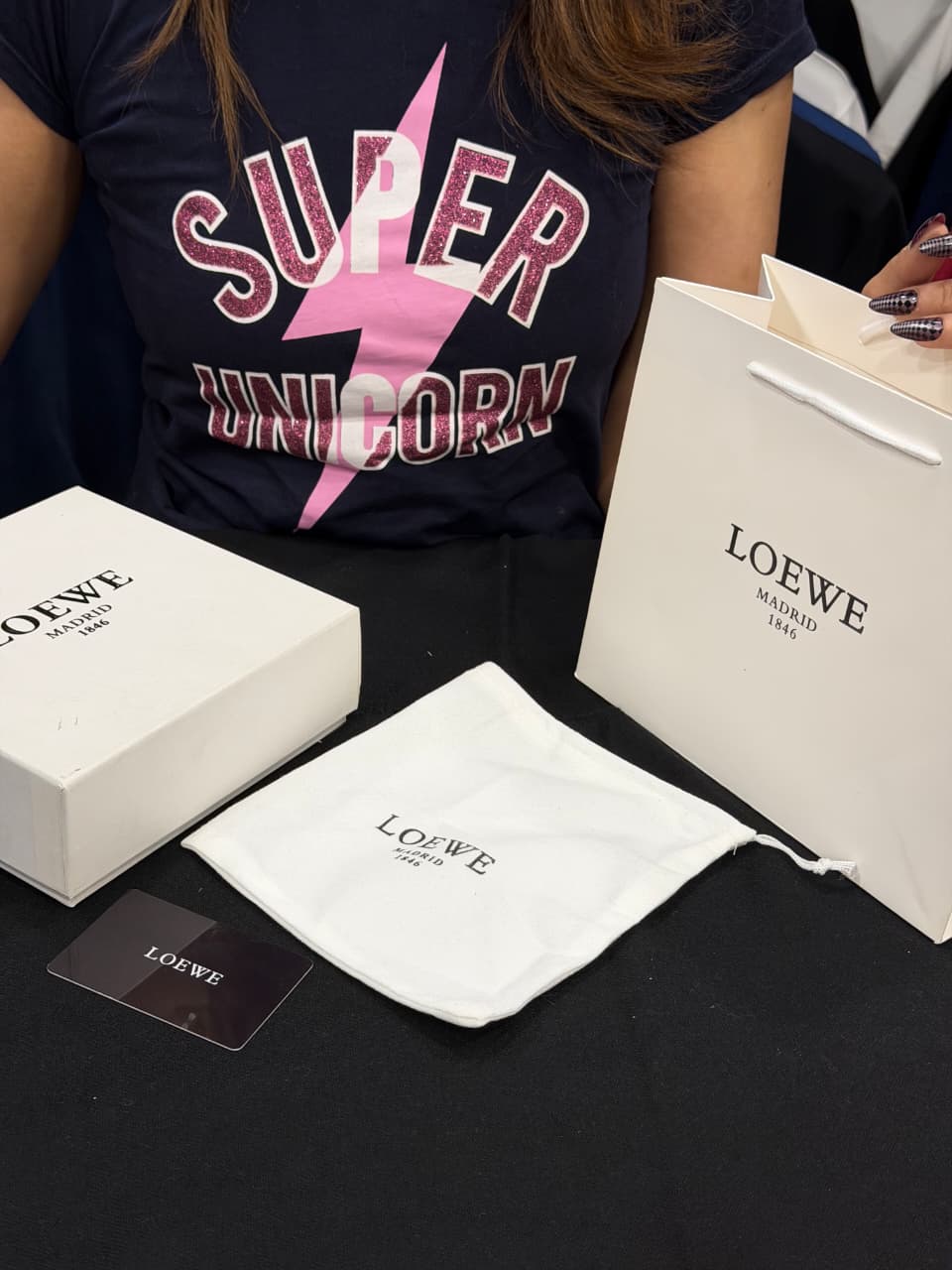Loewe 1:1 Grade Genuine Leather Women's Belt with Complete Box Packaging