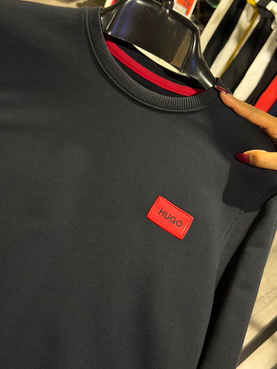 Hugo Boss Blue Sweatshirt