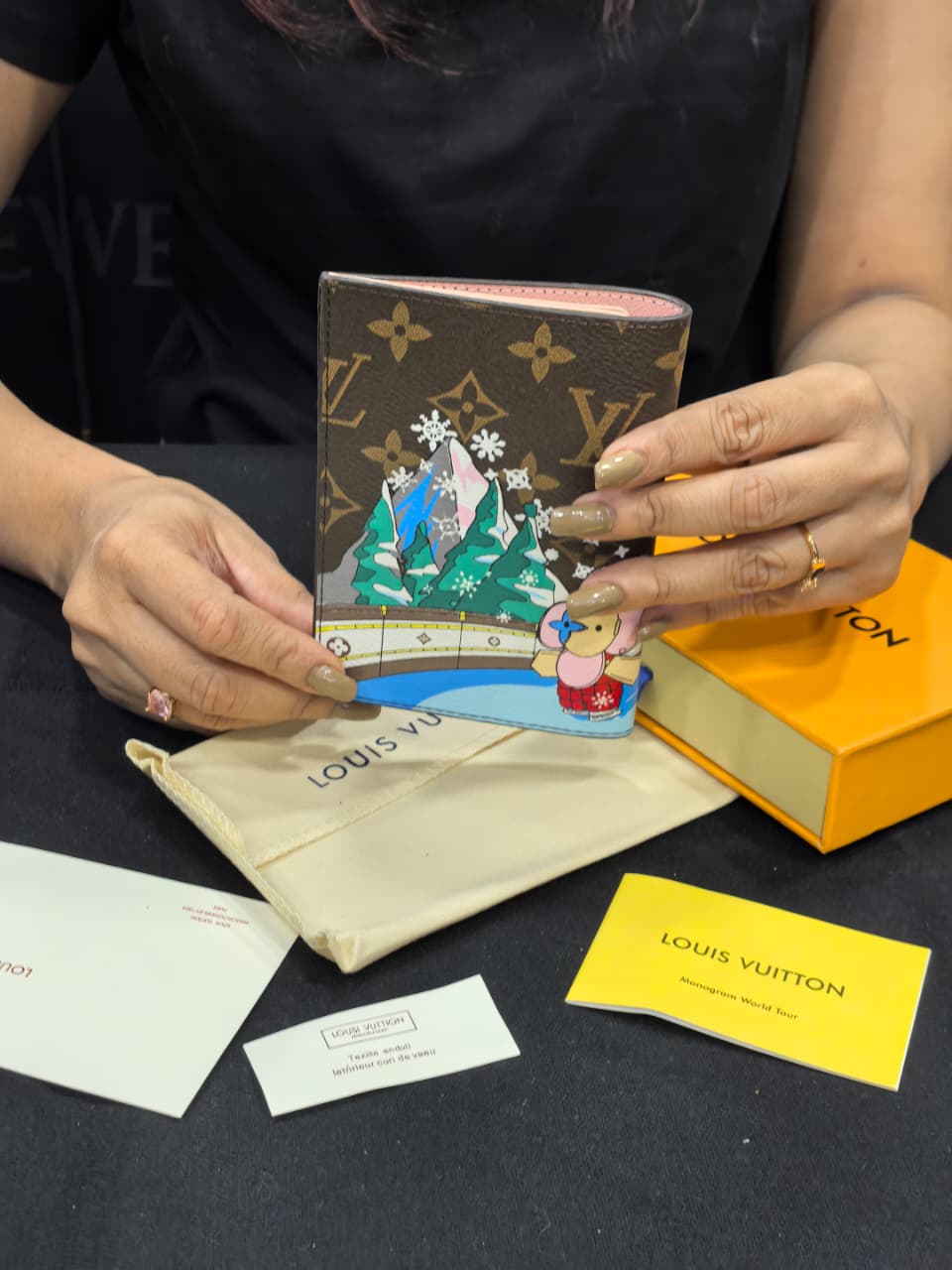 Louis Vuitton Passport wallet with box