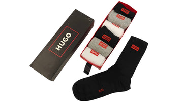Hugo Scented Crew Socks- Pack of 6 - Original Made In Turkey
