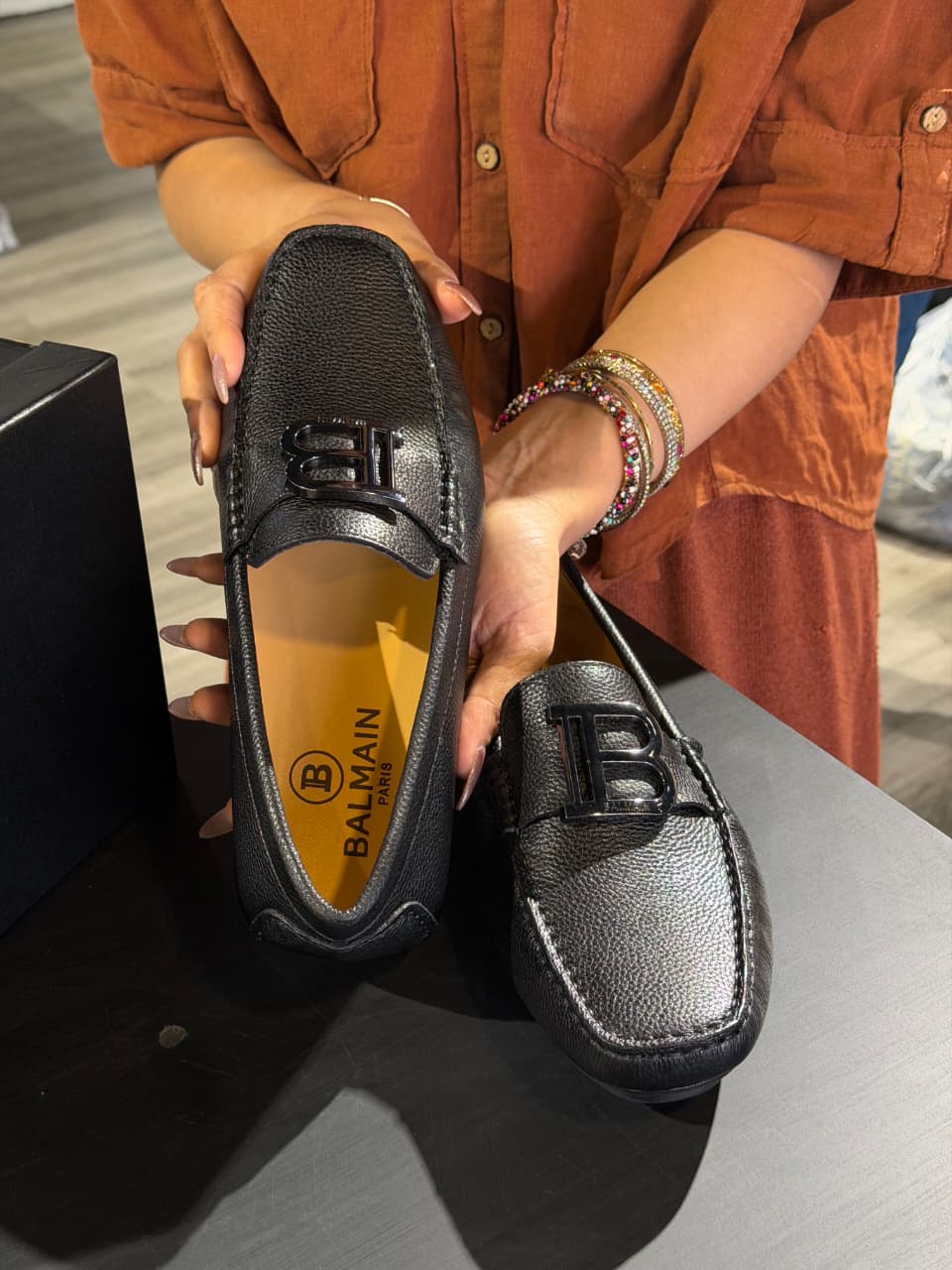 Balmain Leather Shoe