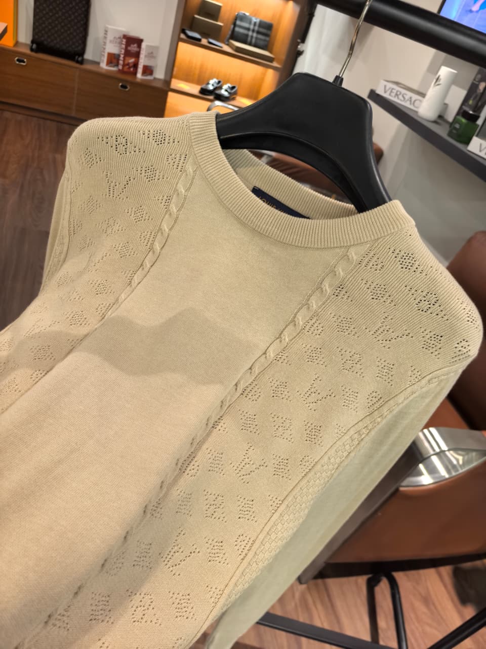 Louis Vuitton 1:1 Super Premium Grade Knitwear Sweatshirt