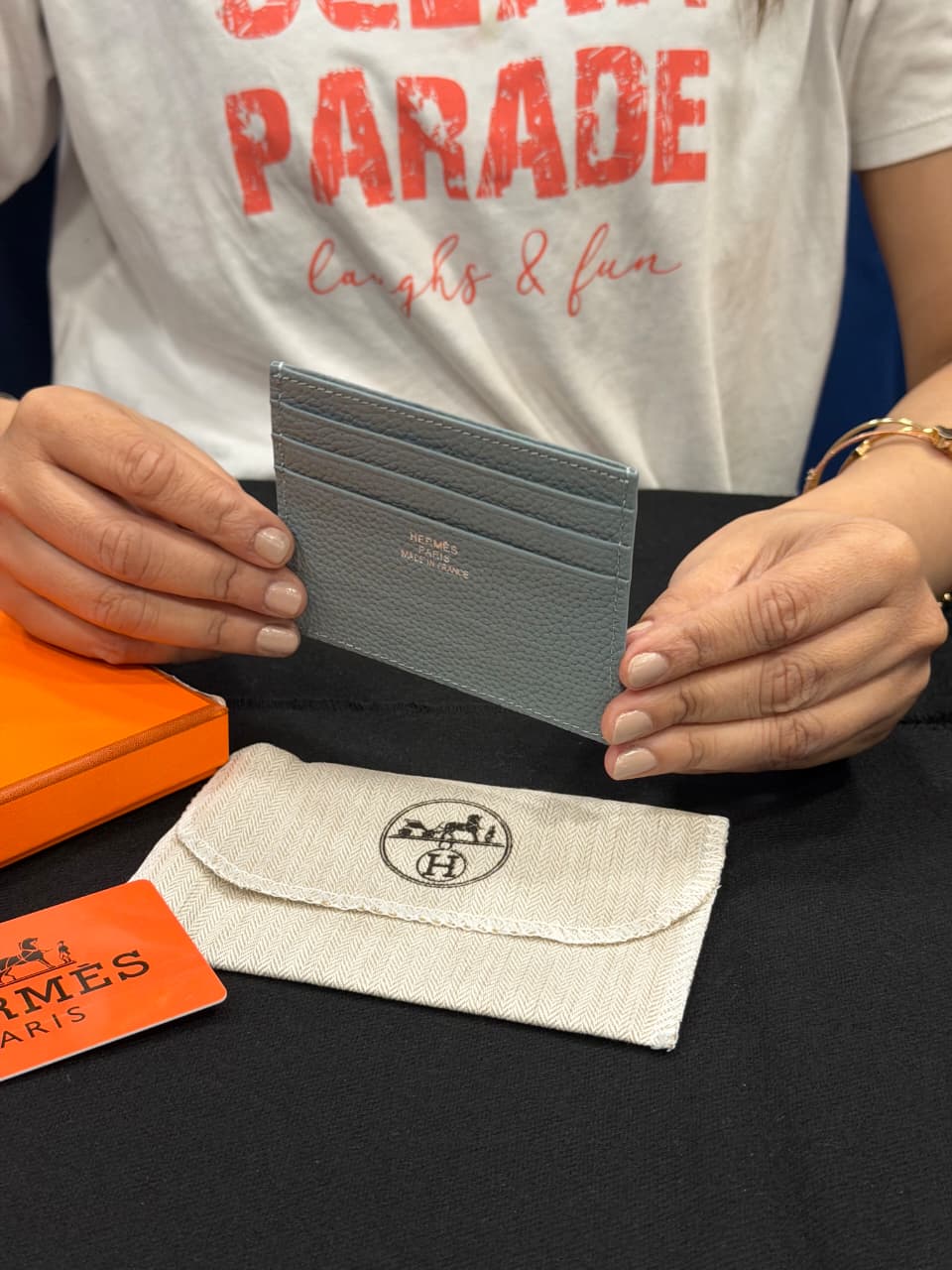 Hermes High End Card Holder with Box