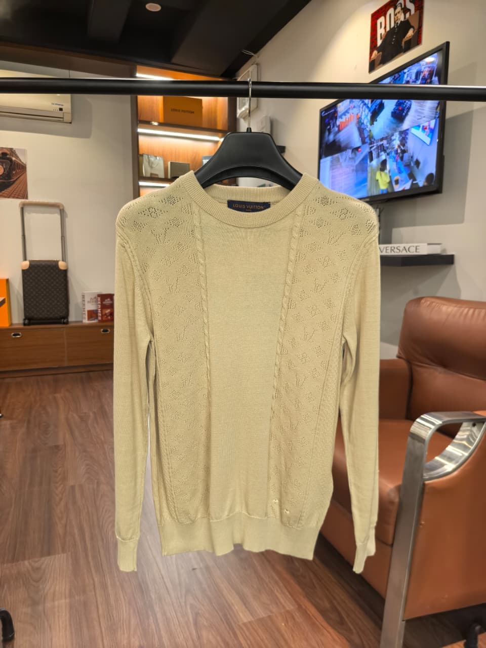 Louis Vuitton 1:1 Super Premium Grade Knitwear Sweatshirt
