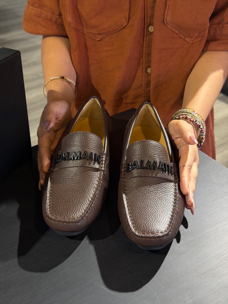 Balmain Leather Shoe