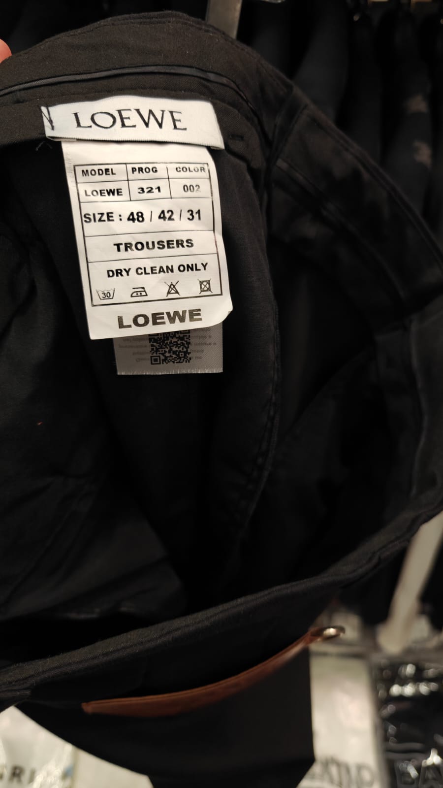 Loewe 1:1 Grade Pant