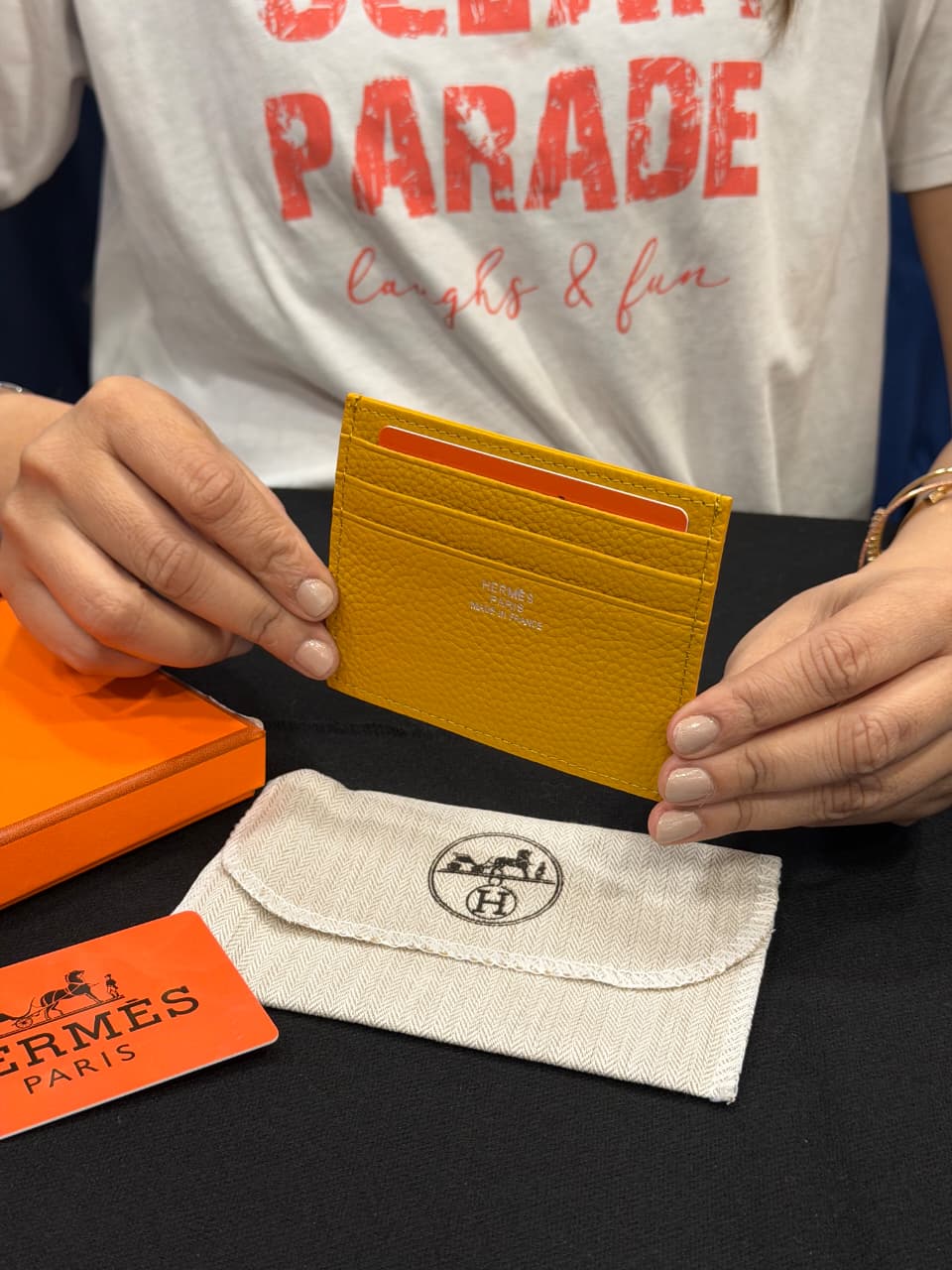 Hermes High End Card Holder with Box