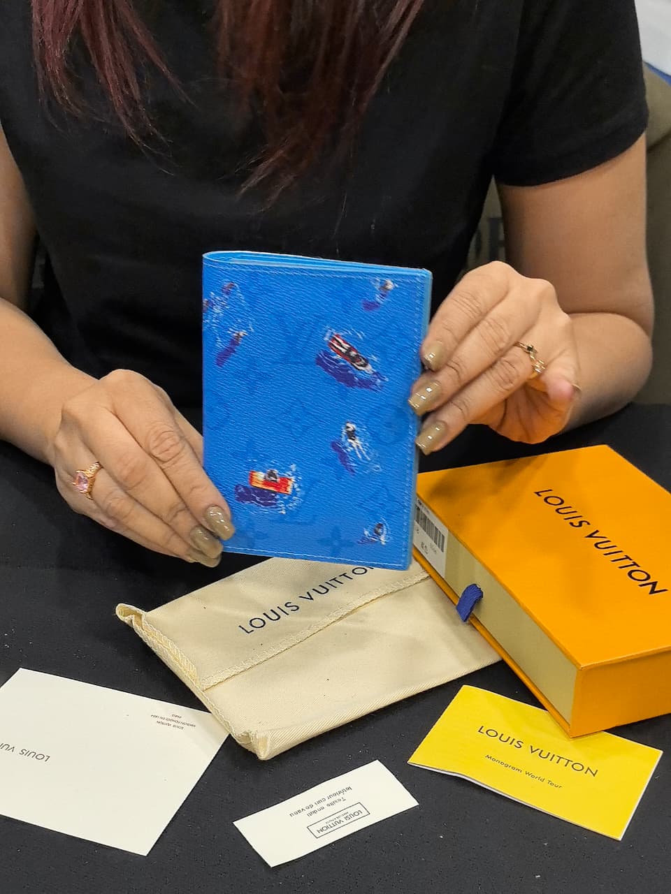 Louis Vuitton Passport wallet with box