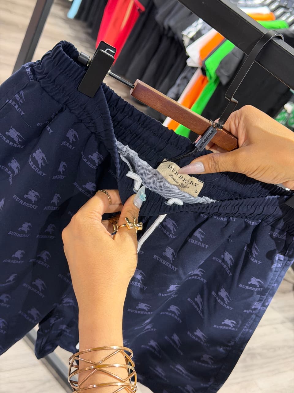 Burberry High End Swim Shorts
