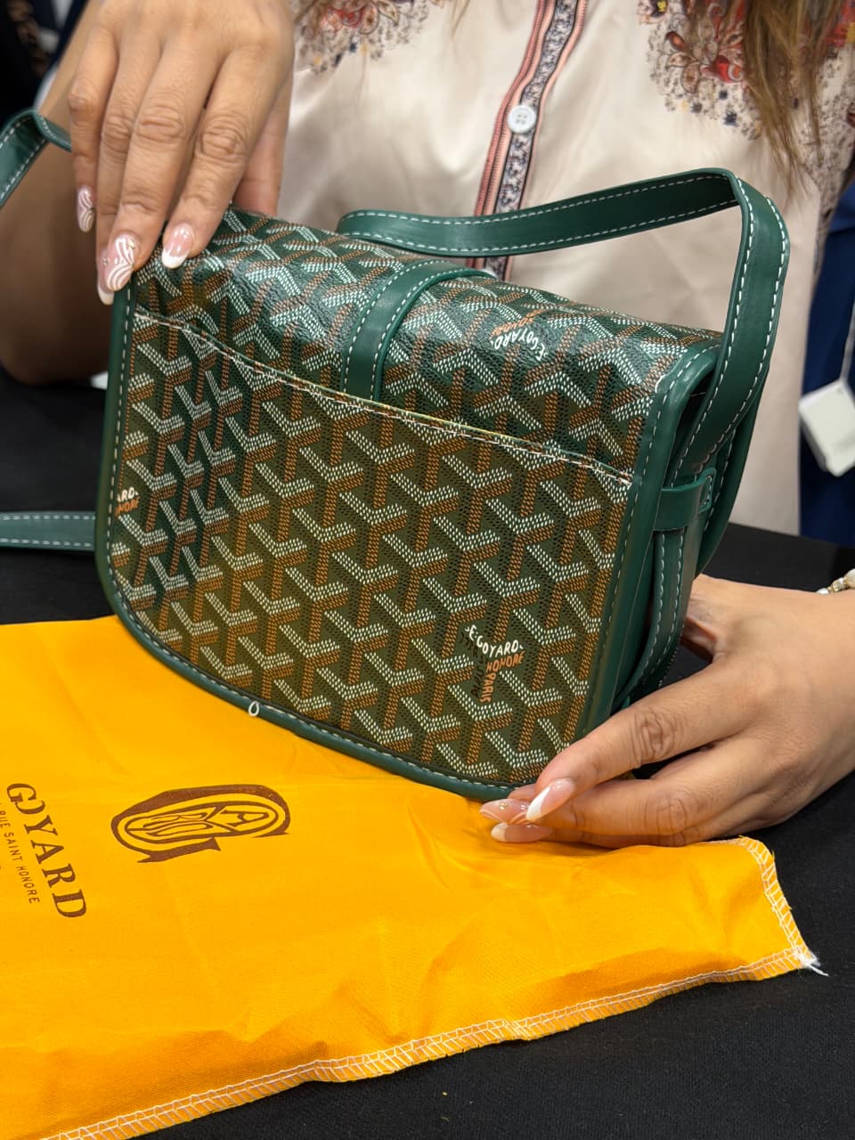 Goyard Pouch Bag