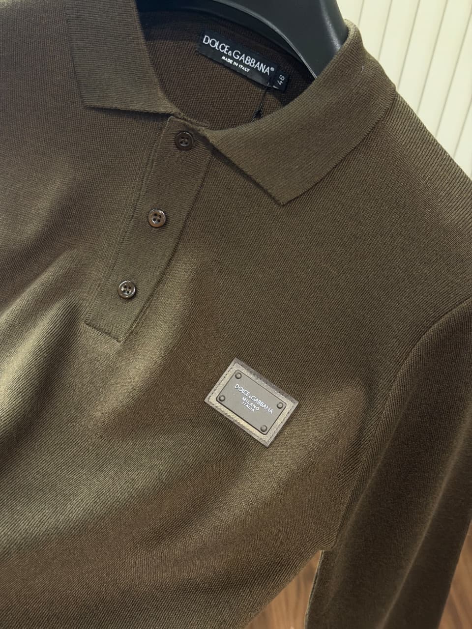 DG 1:1 Super Premium Grade Knitwear Polo Sweatshirt