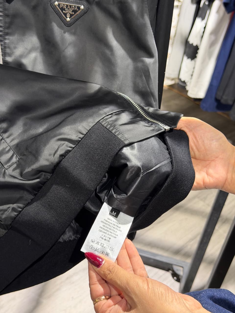 Prada High End Wind Breaker Jacket