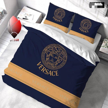 Versace King Size Quilt Cover Bedsheet Set