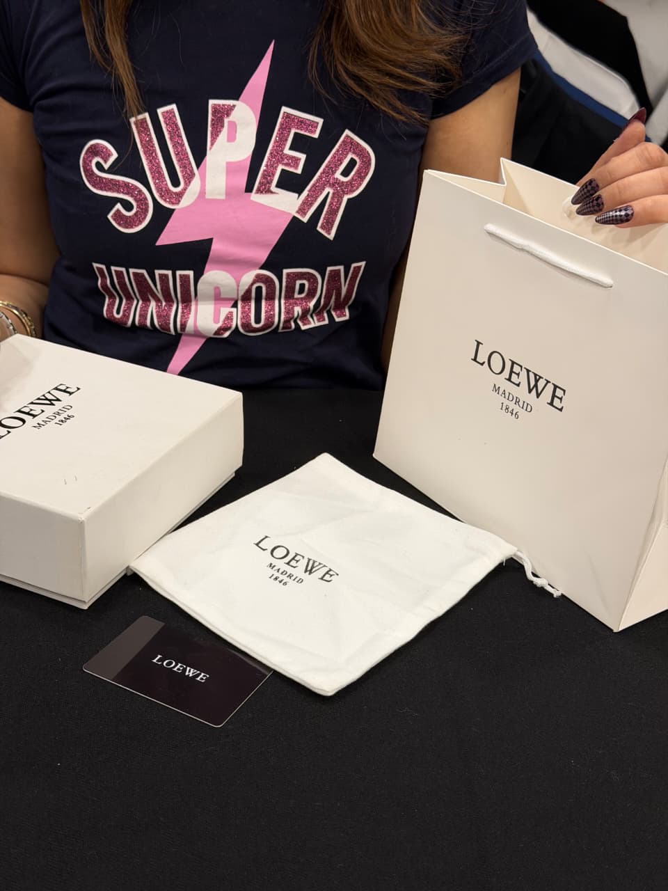 Loewe 1:1 Grade Genuine Leather Women's Belt with Complete Box Packaging