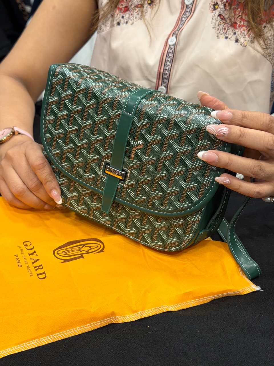Goyard Pouch Bag