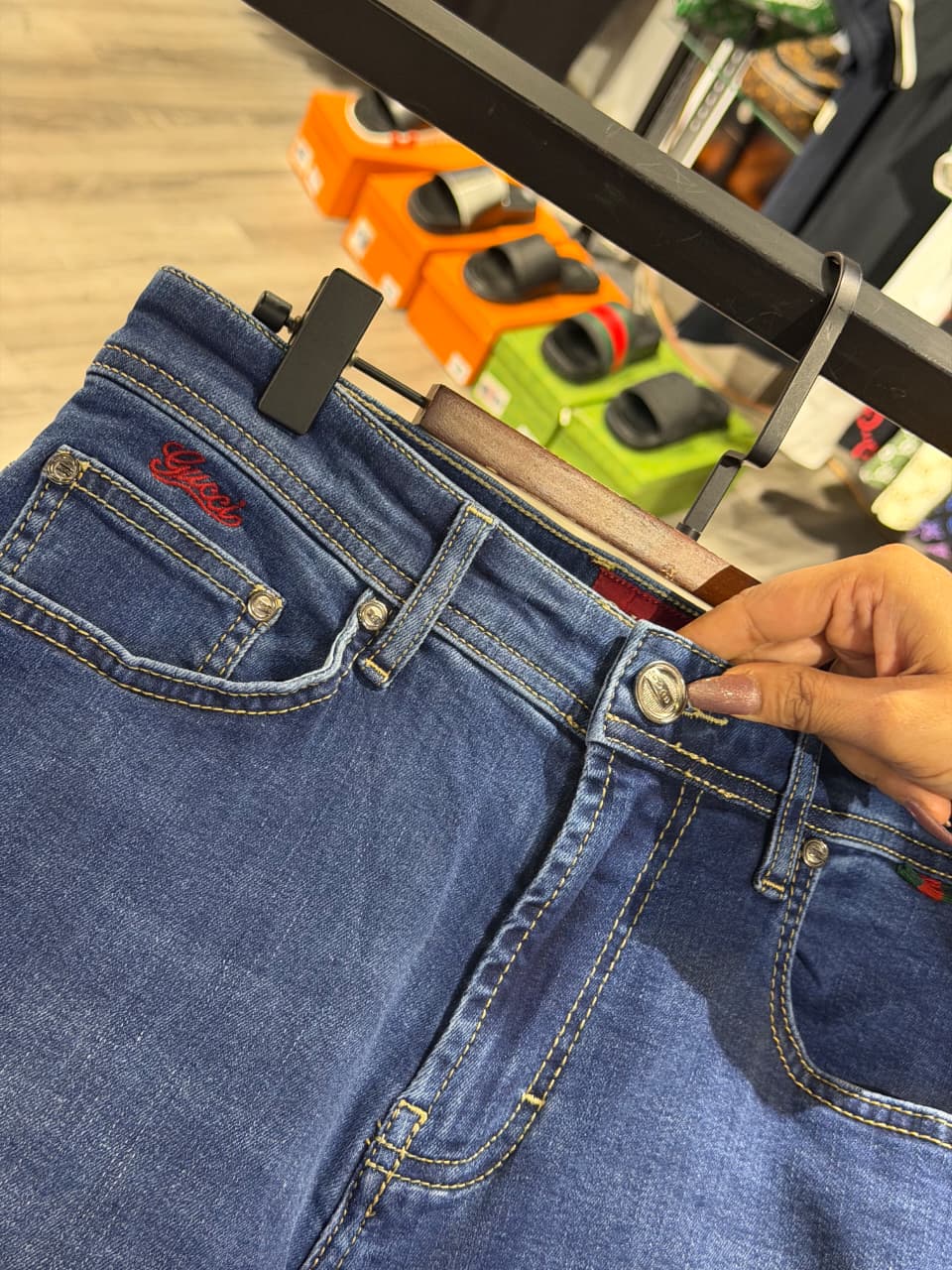 Gucci 1:1 Super Premium Grade Denim Jeans