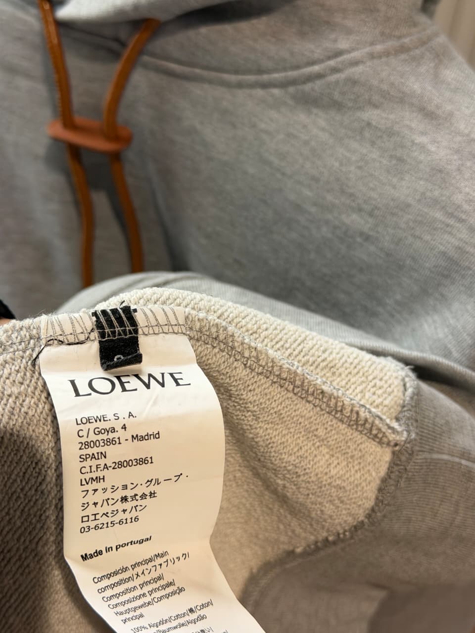 Loewe. 1:1 Super Premium Grade Oversized Hoodie