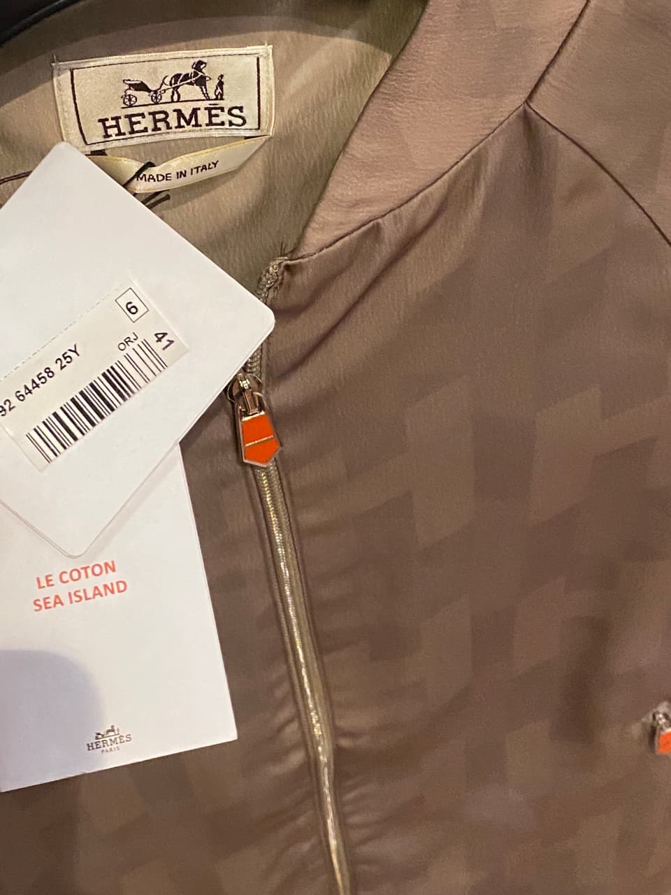 Hermes 1:1 Grade Premium Wind Breaker Jacket