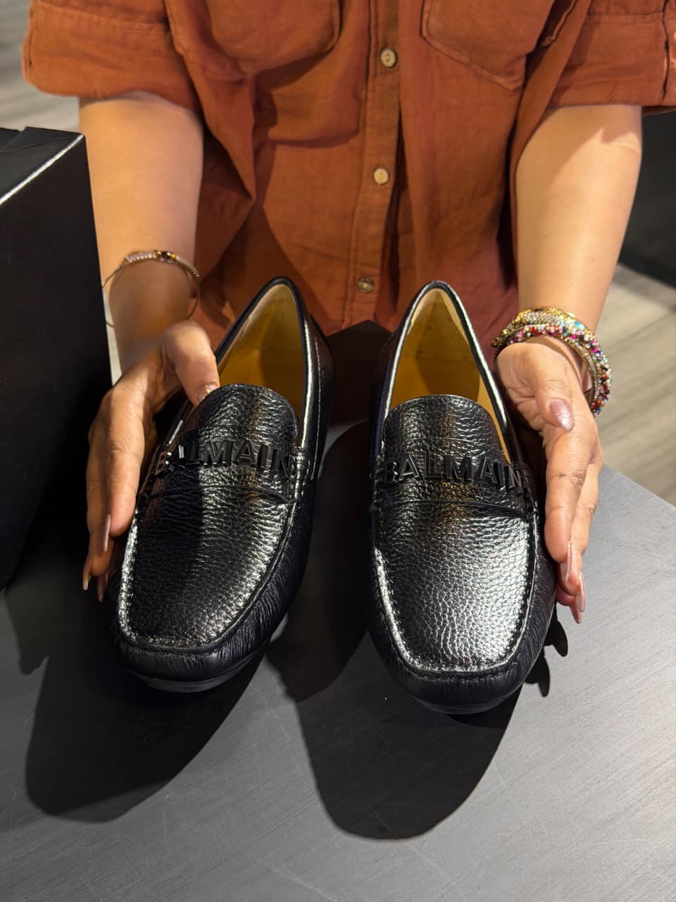 Balmain Leather Shoe