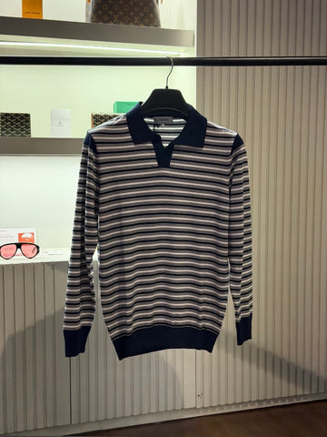 Loewe Blue 1:1 Premium Grade Knitwear Old Money Sweatshirt