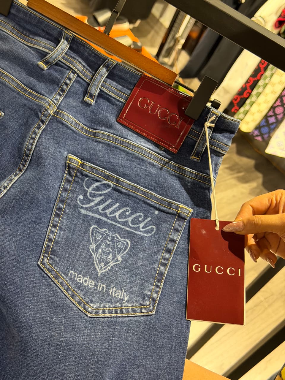 Gucci 1:1 Super Premium Grade Denim Jeans