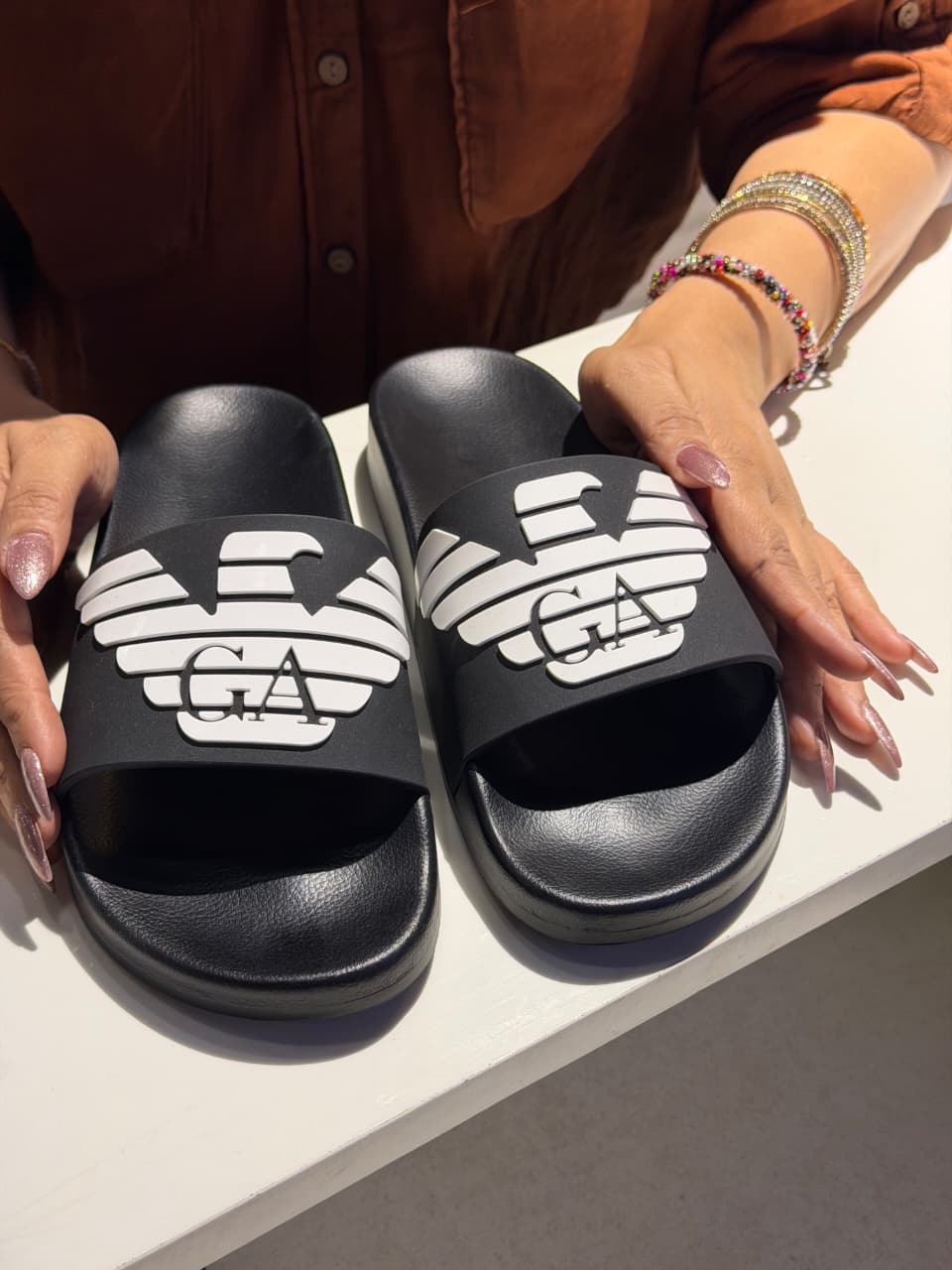 Armani Slides
