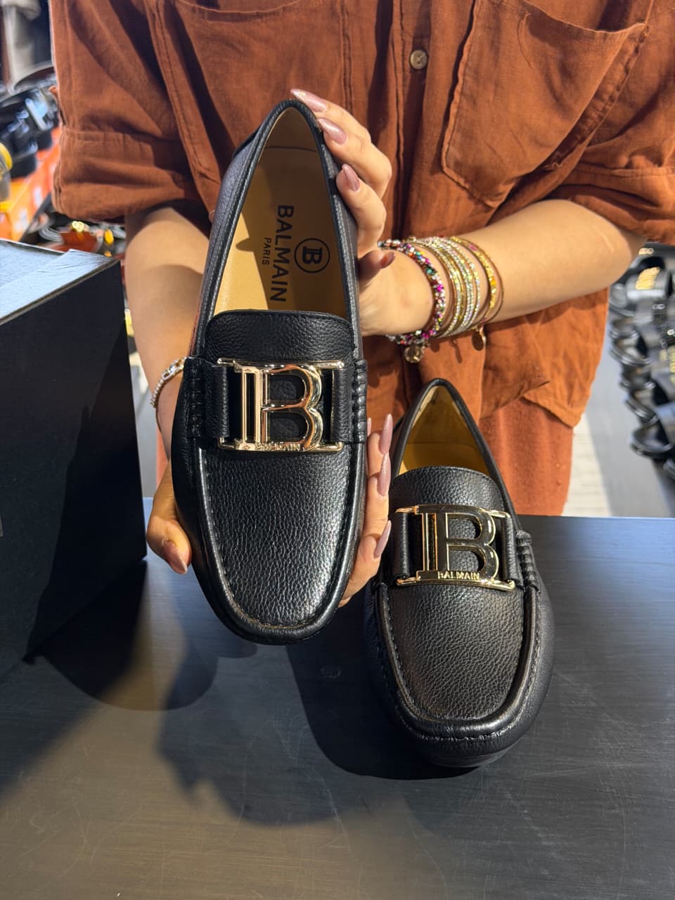 Balmain Leather Shoe
