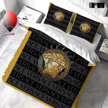 Versace King Size Quilt Cover Bedsheet Set
