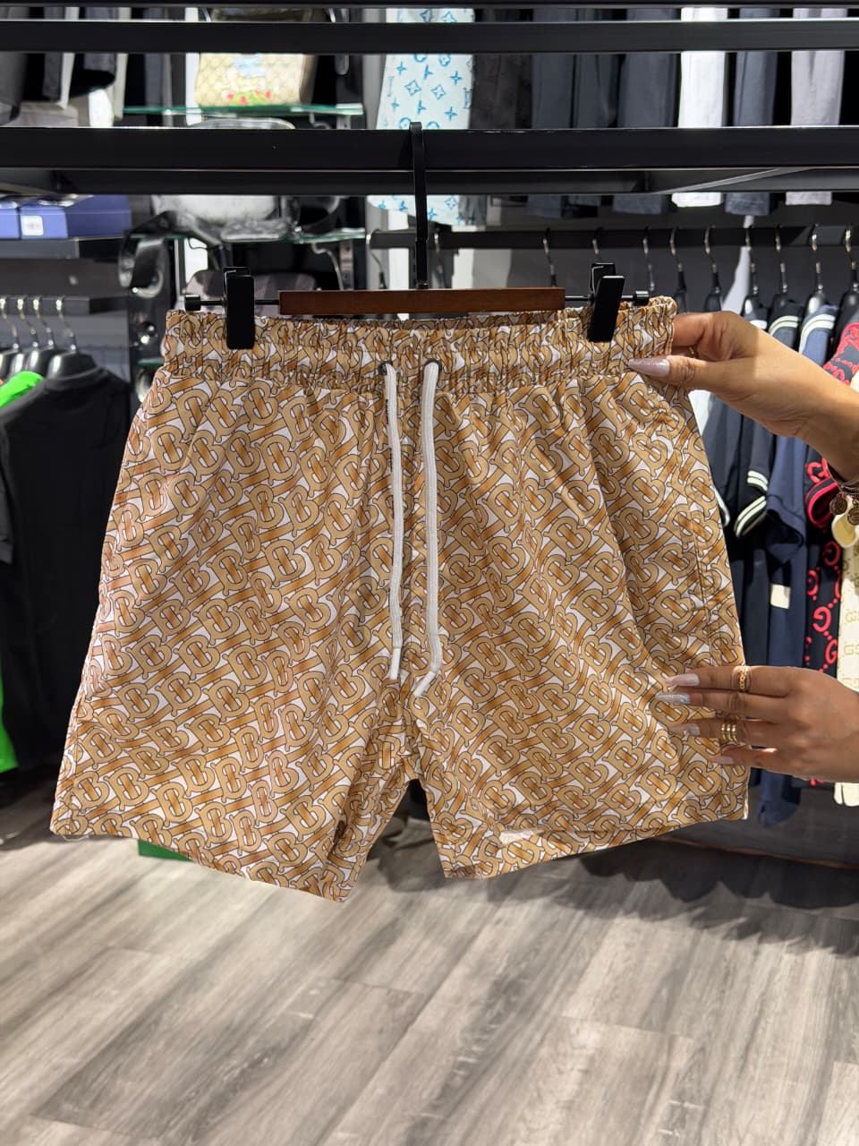 Burberry High End Swim Shorts