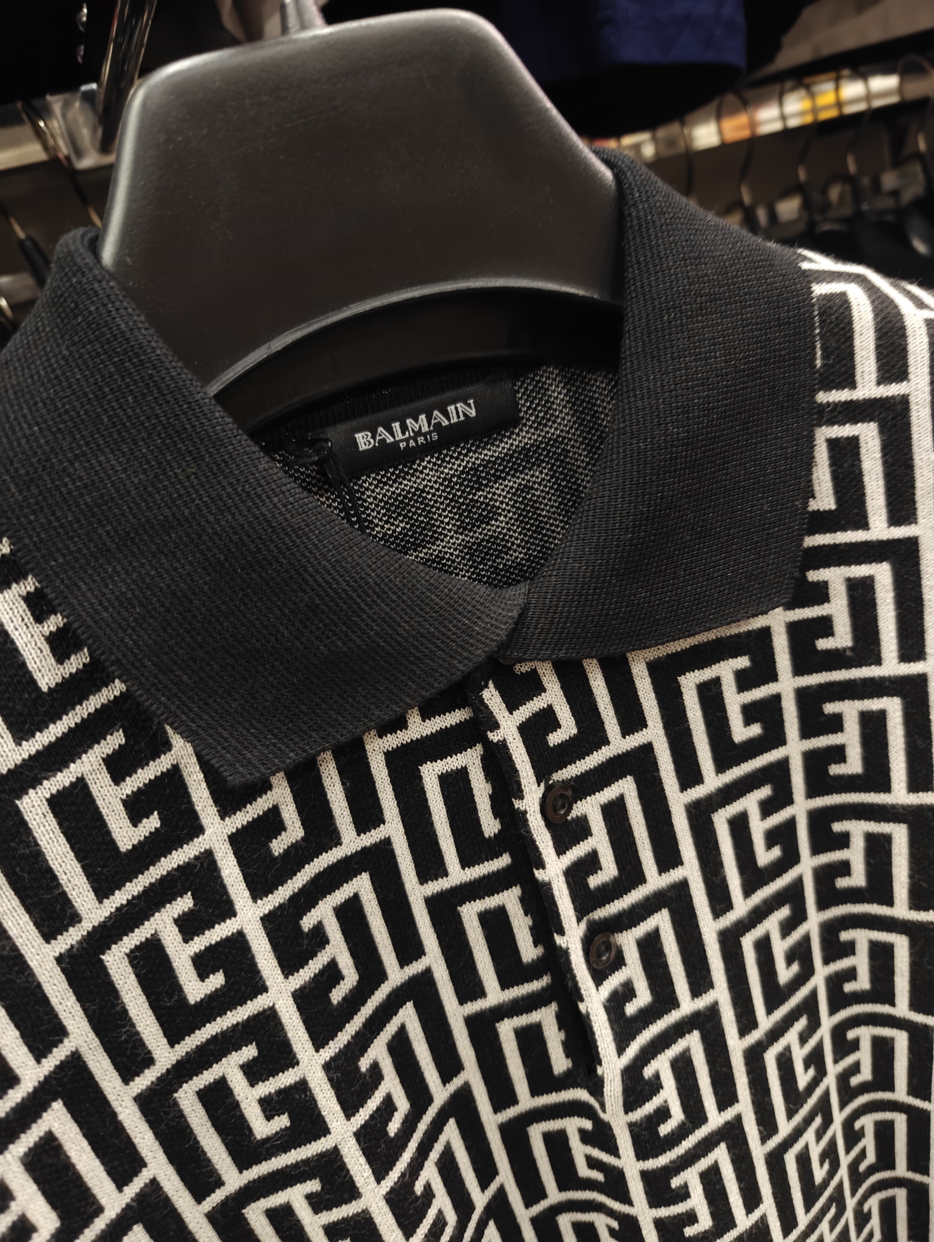 Balmain Knitwear 1:1 Grade Polo