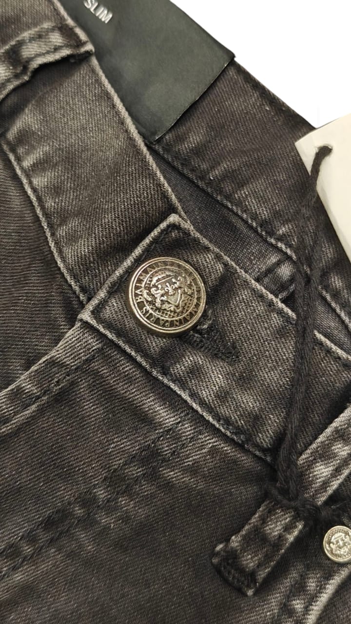 BALMAIN Slim Cut 1:1 Grade Jeans