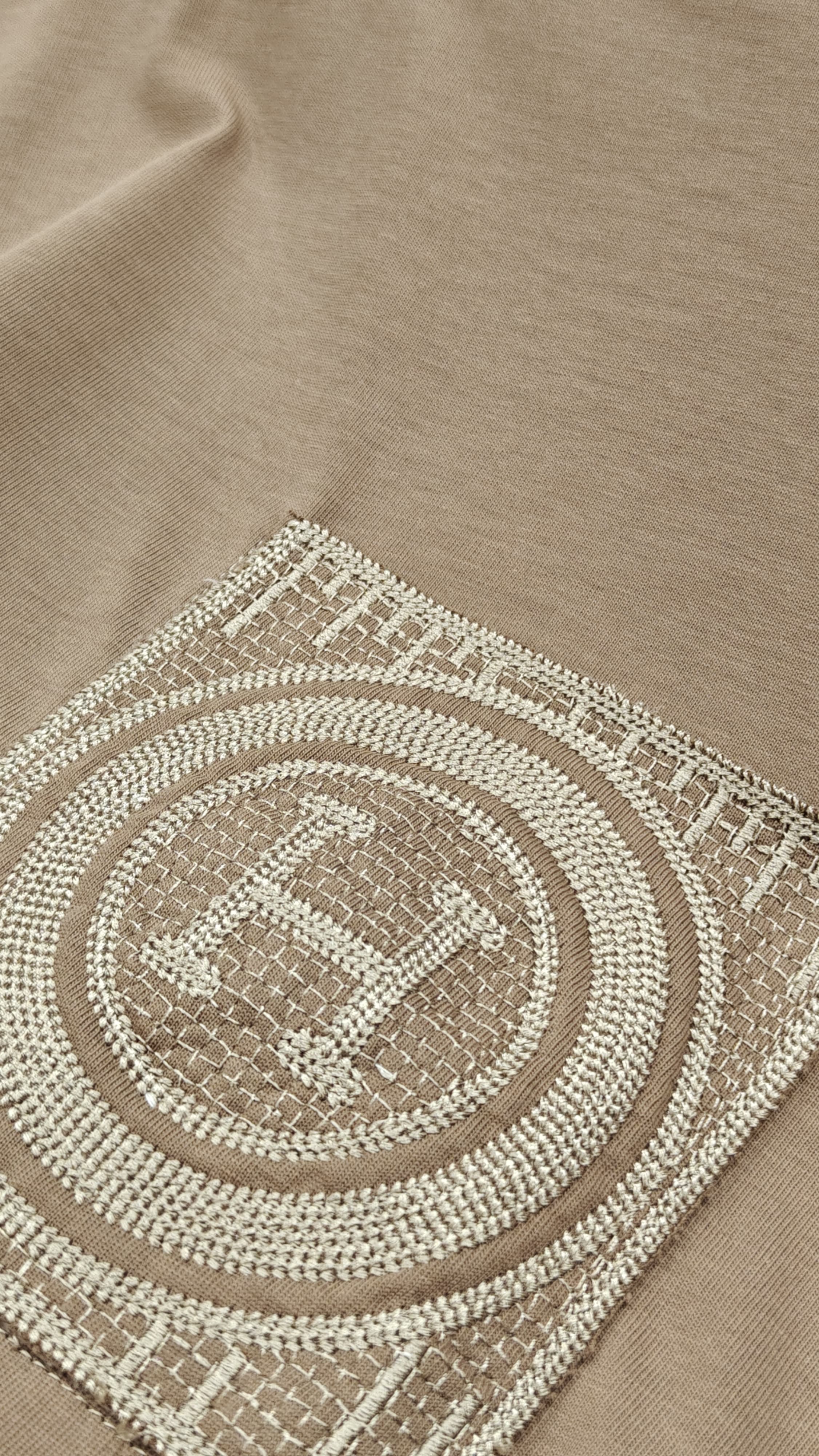 Hermes 1:1 Grade Oversized Crew Neck Tshirt