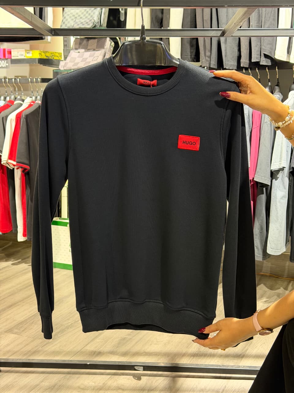 Hugo Boss Blue Sweatshirt