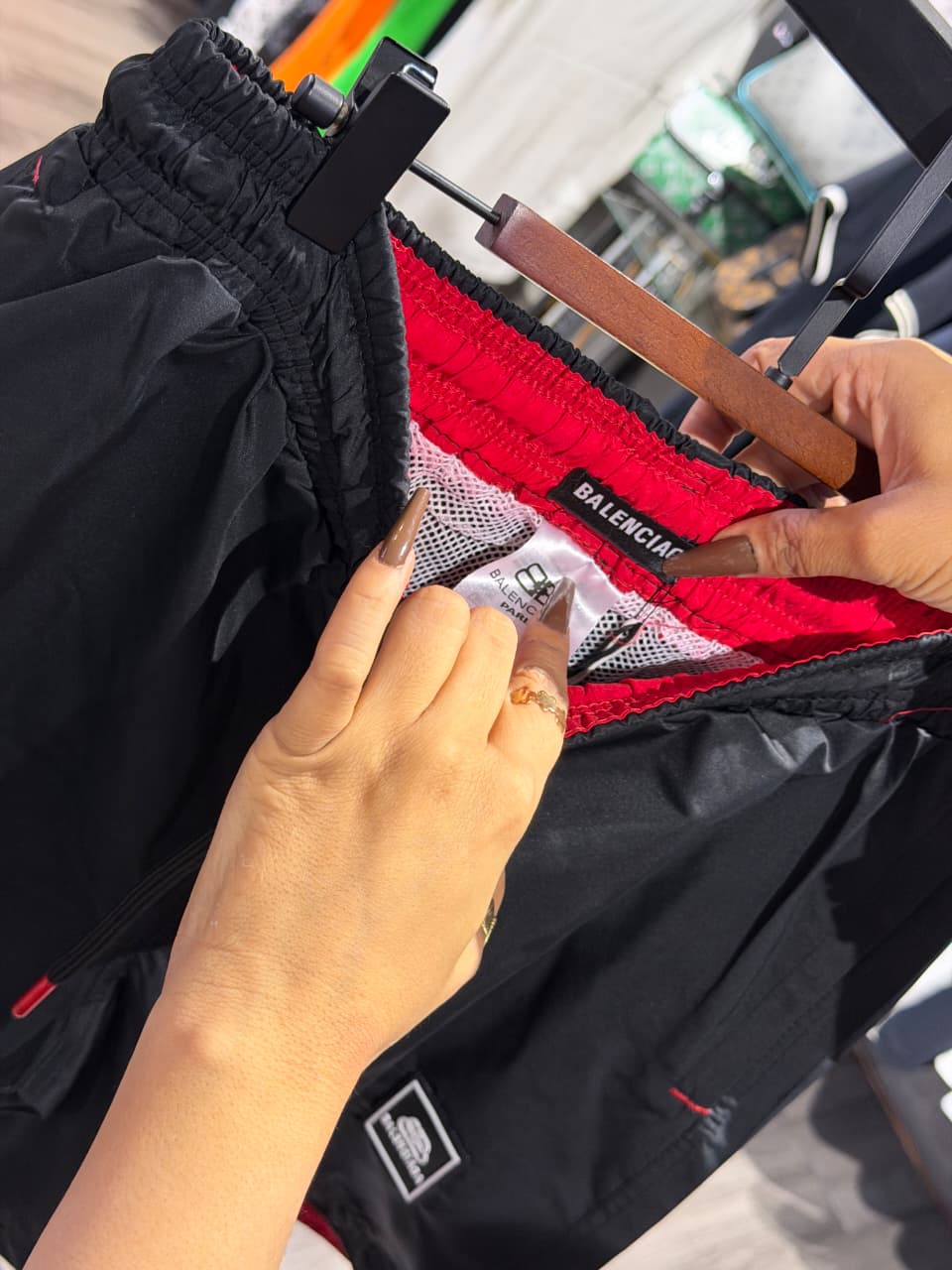Balenciaga High End Swim Shorts