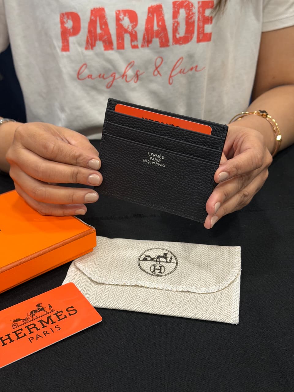 Hermes High End Card Holder with Box