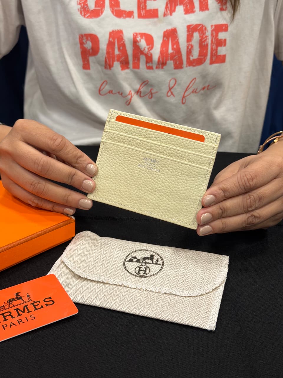 Hermes High End Card Holder with Box