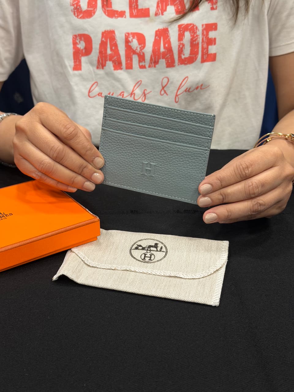 Hermes High End Card Holder with Box