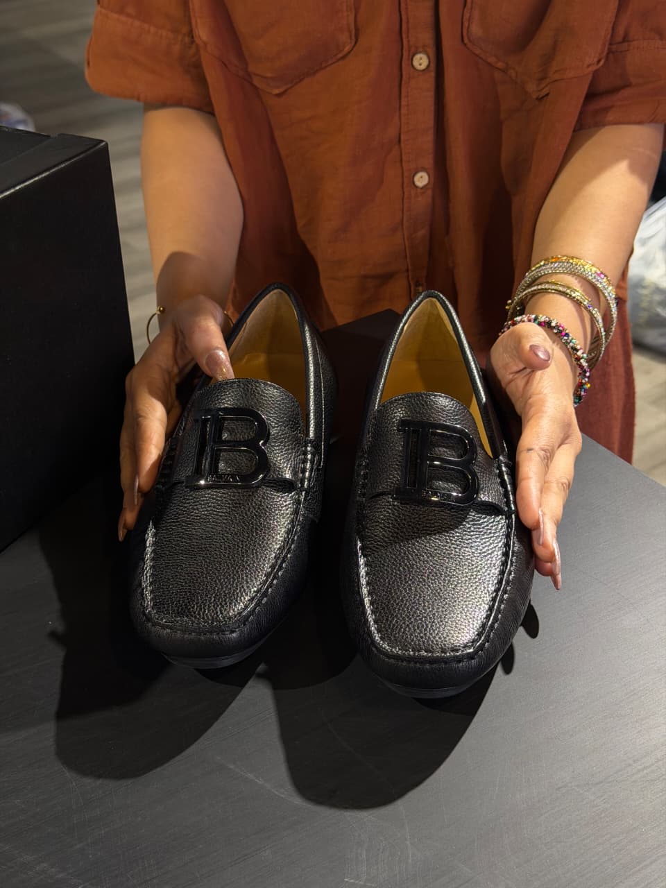 Balmain Leather Shoe