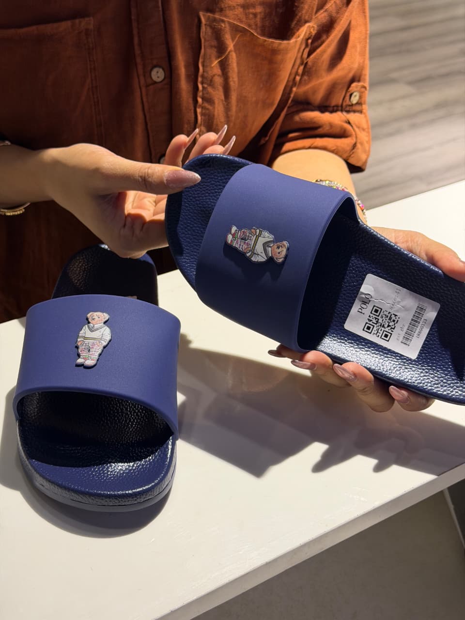 Ralph Lauren Polo Bear Slides