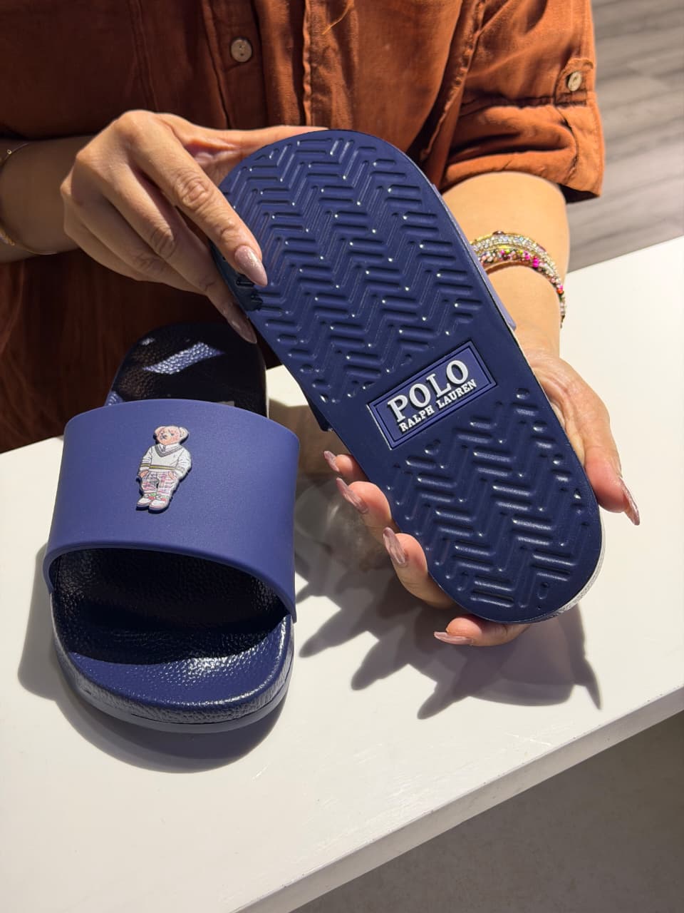 Ralph Lauren Polo Bear Slides