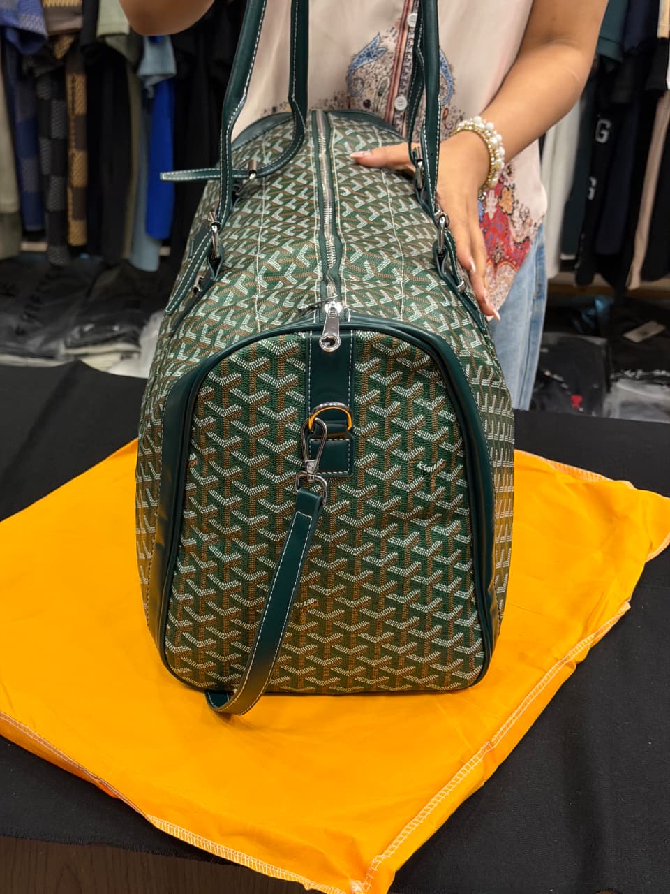 Goyard High End Duffel Gym Bag