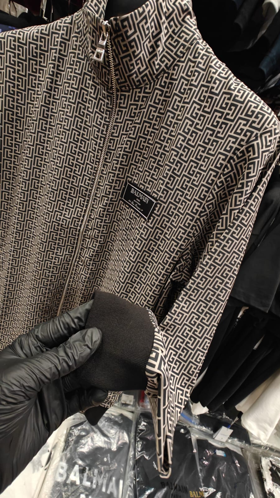 Balmain 1:1 Grade Wind Breaker Jacket