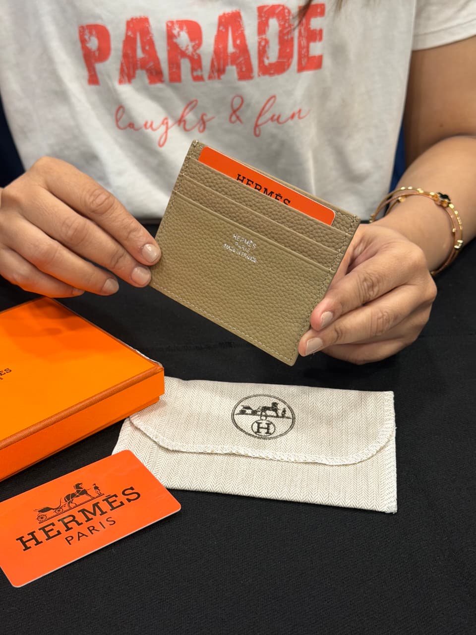 Hermes High End Card Holder with Box