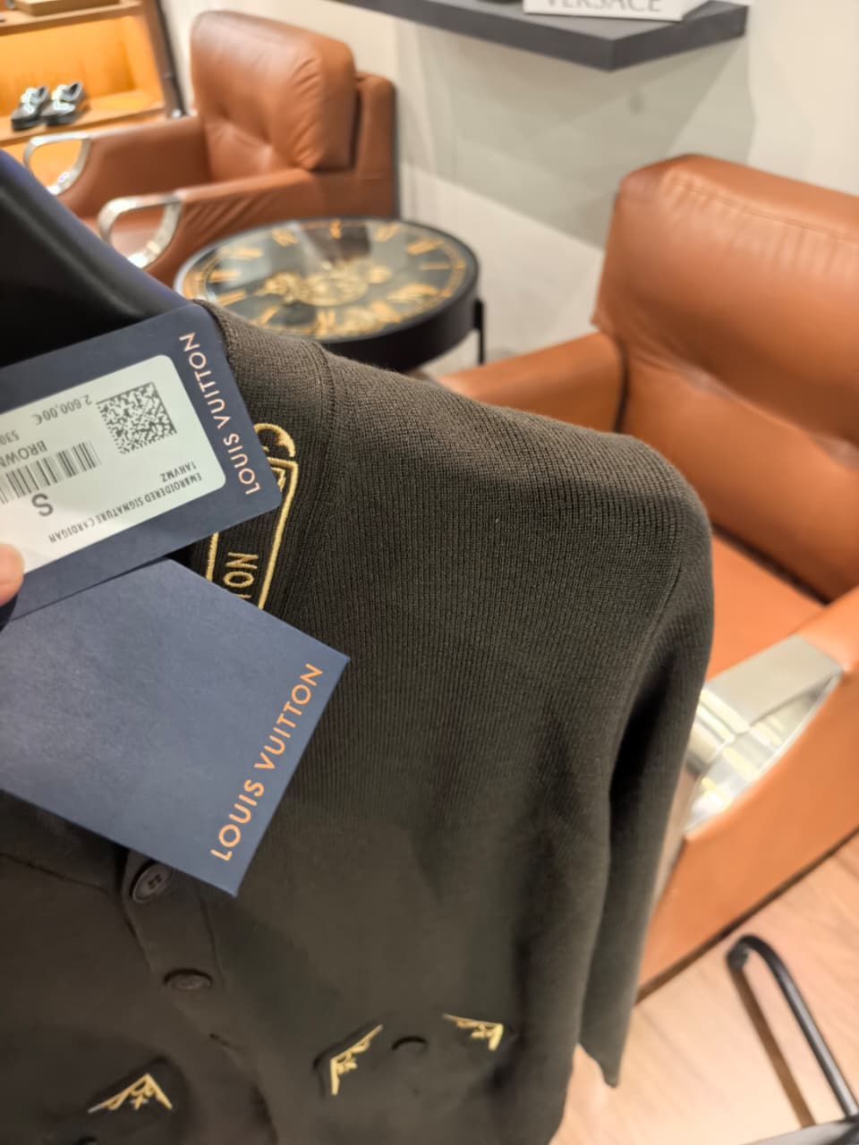 Louis Vuitton 1:1 Super Premium Grade Knitwear Cardigan