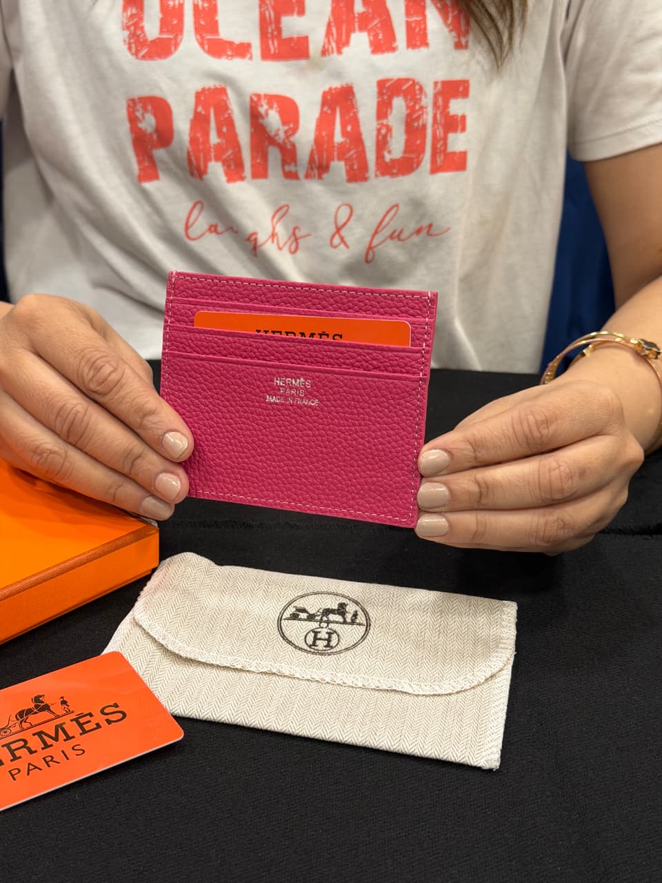 Hermes High End Card Holder with Box
